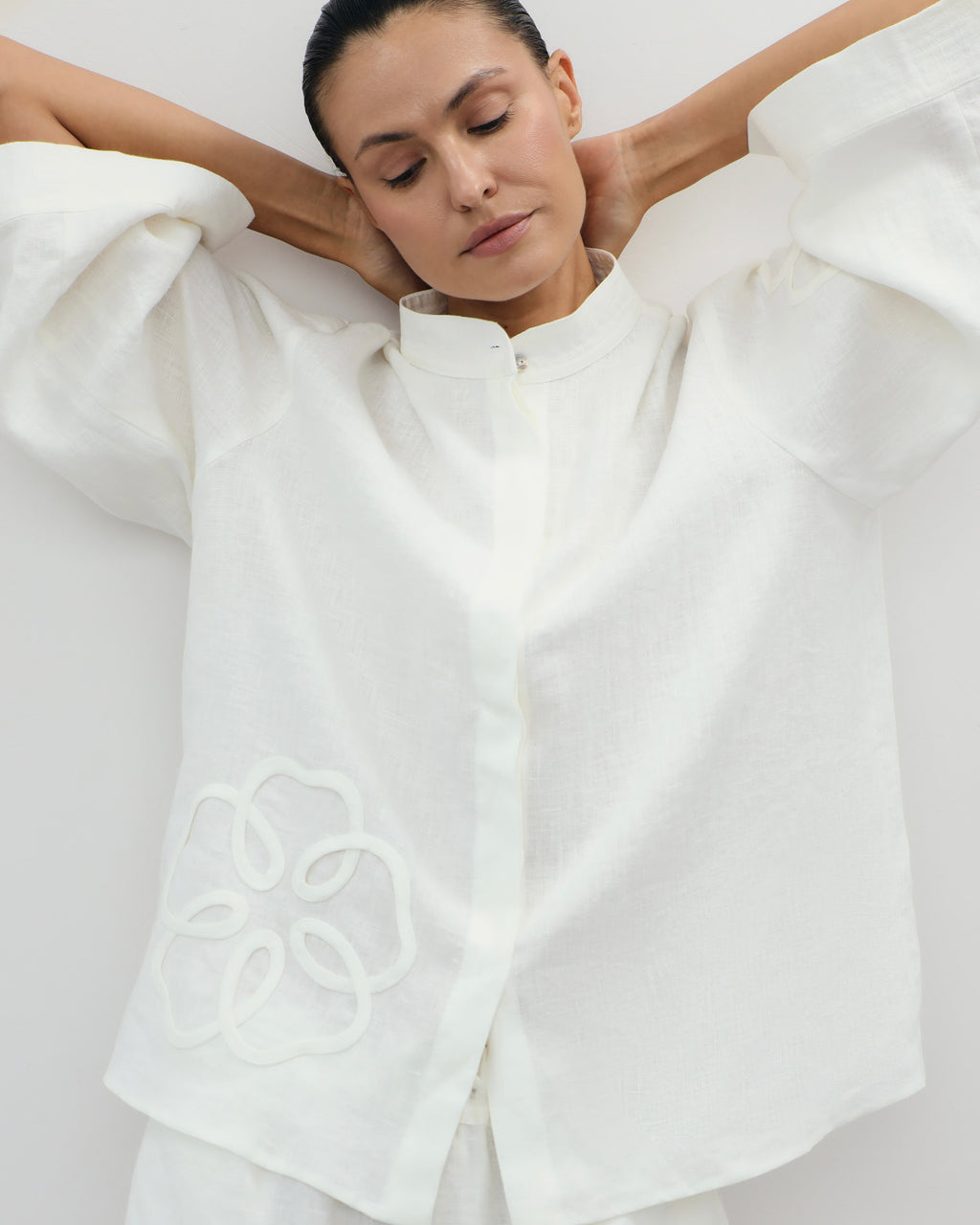 Sakura Set in vintage white