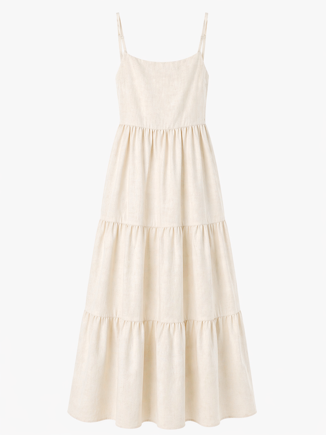 Murava Open Back Dress in cream