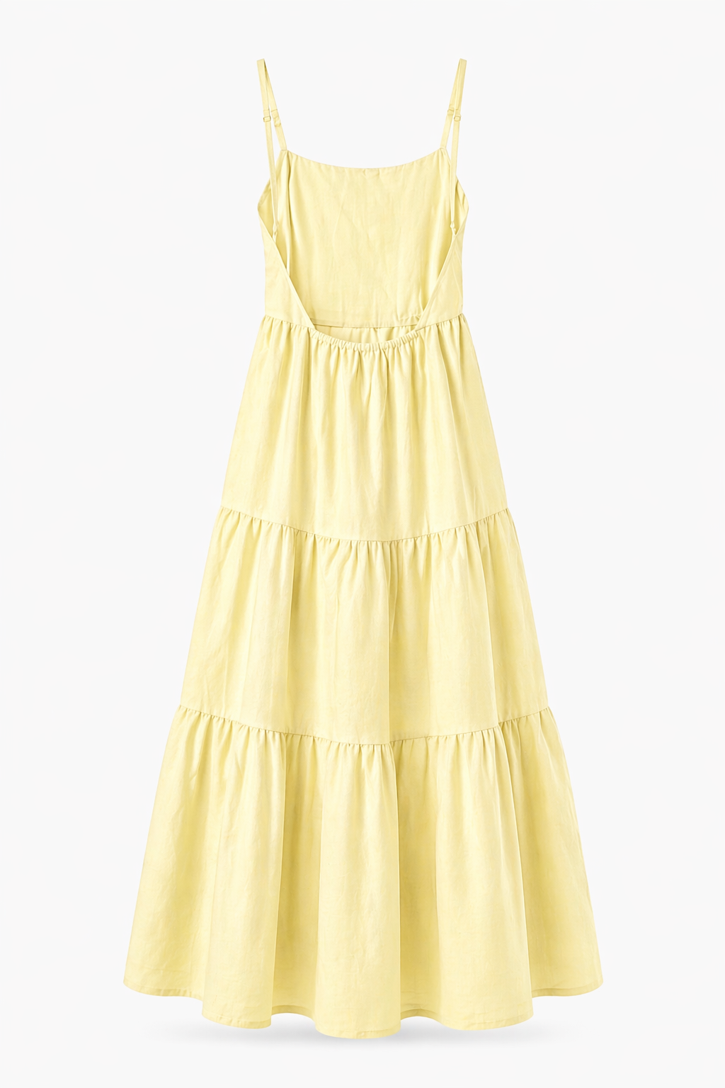 Murava Open Back Dress in cream