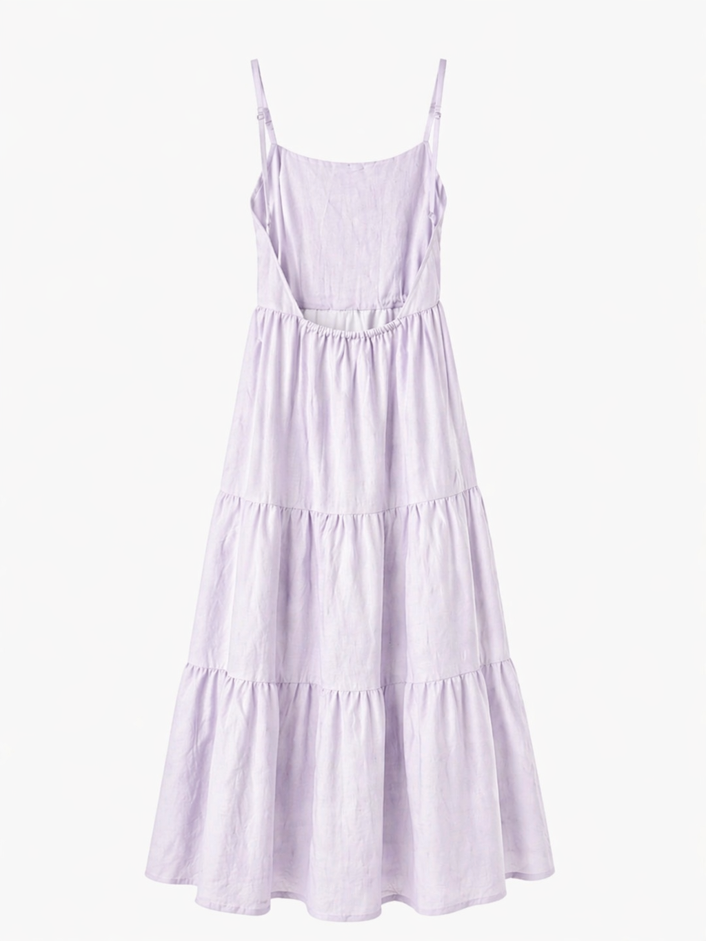 Murava Open Back Dress in cream