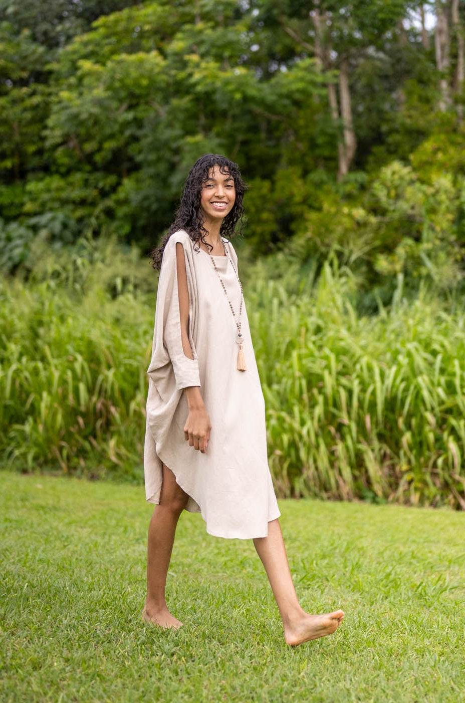 Malaa Linen Dress