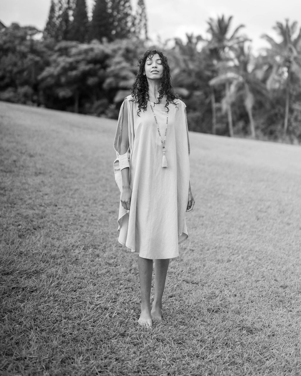 Malaa Linen Dress